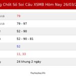 Bảng Chốt Số Soi Cầu XSMB  hôm nay 26/03/2026